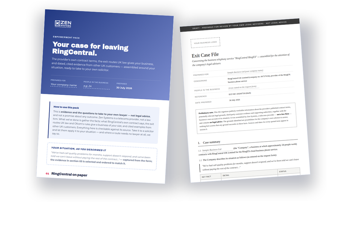 The two documents in your Empowerment Pack